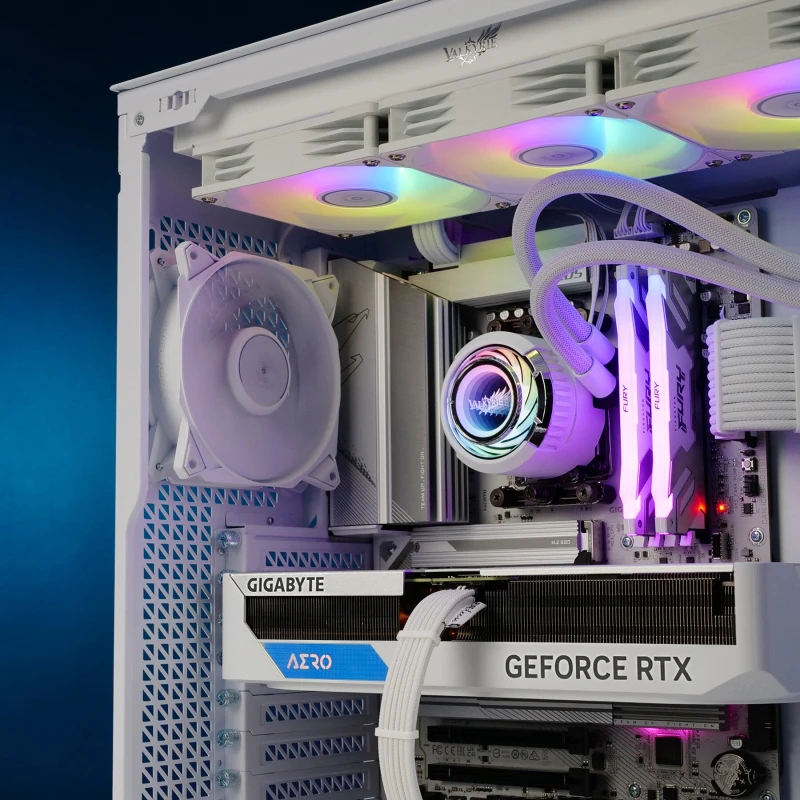 Image of Valkyrie Jarn 280mm All-in-One Liquid CPU Cooler in White