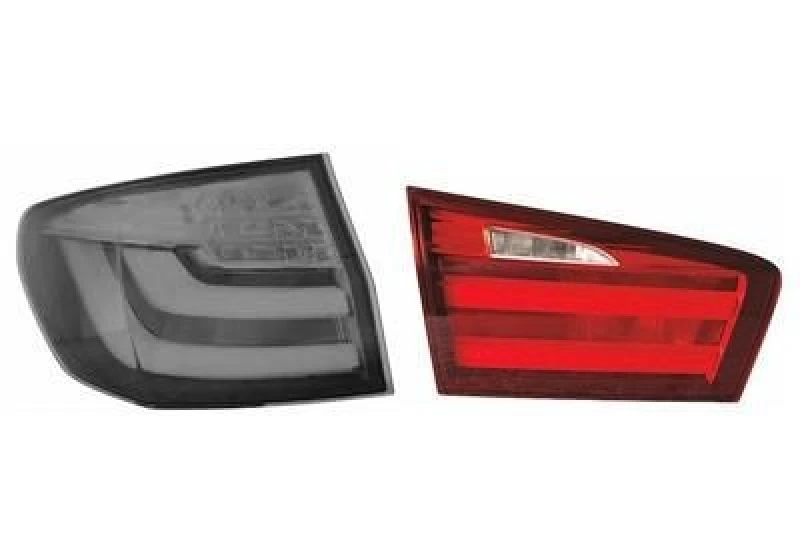 Image of VAN WEZEL 0617927 Rear light Inner Section, with bulb holder, Left Combination Rearlight (391)