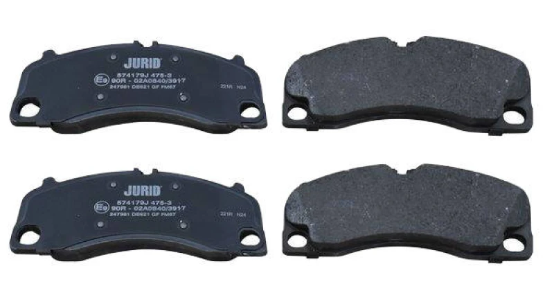 Image of JURID 574179J Brake pad set Brake Pad Set,disc brake (402)