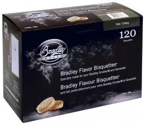 image of Bradley Smoker Oak Bisquettes 120 Pack