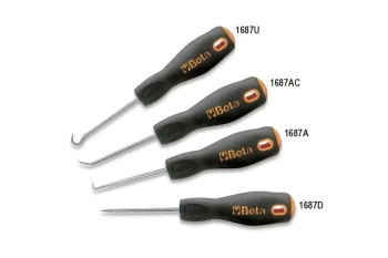 image of Beta Tools 1687/S4 4pc Engineer's Scriber Set 016870150