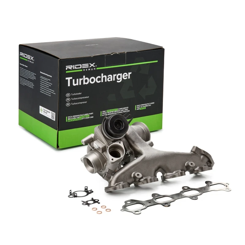 Image of RIDEX REMAN Turbocharger RIDEX REMAN 2234C10987R