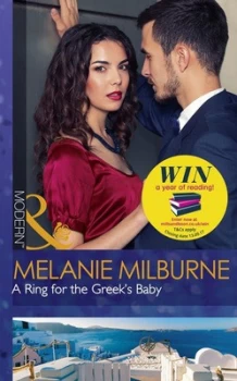 Image of A Ring for the Greeks Baby by Melanie Milburne Book