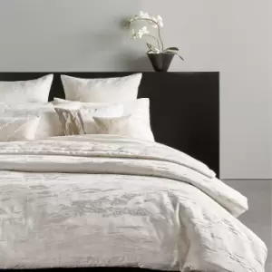 Image of Donna Karan Seduction Double Duvet Cover, Ivory