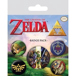 image of The Legend Of Zelda Badge Pack