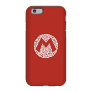 image of Nintendo Super Mario Mario Items Logo Phone Case - iPhone 6S - Tough Case - Gloss