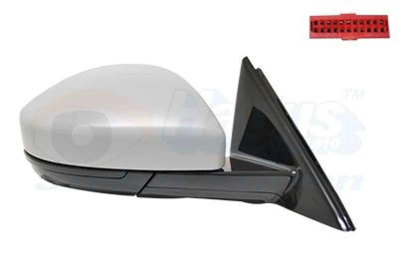 Image of VAN WEZEL Wing mirror VAN WEZEL 0261818