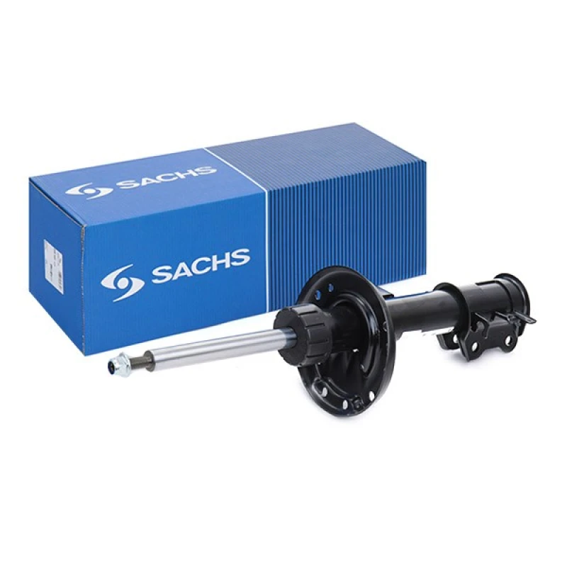 Image of SACHS 317 277 Shock absorber Front Axle Right, Gas Pressure, Twin-Tube, Suspension Strut, Top pin Shock Absorber (854)