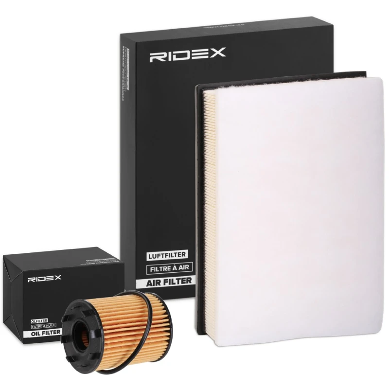 Image of RIDEX 4055F1120 Filter Set with air filter, with pre-filter Filter Set (4055)