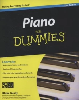 Image of Piano for Dummies by Blake Neely Paperback