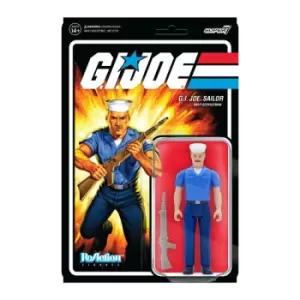 Image of G.I. Joe Wave 2 Blueshirt Moustache Pink Reaction Figure
