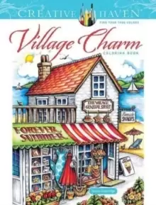 Image of Creative Haven Village Charm Coloring Book