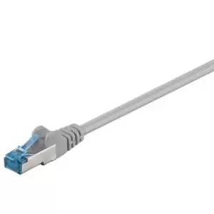 Image of Goobay RJ45 S/FTP CAT 6A Network Cable - 2m - Grey