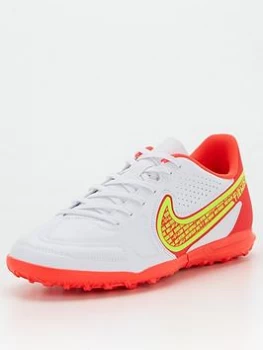 image of Nike Mens Tiempo 9 Club Astro Turf Football Boots - White, Size 6, Men