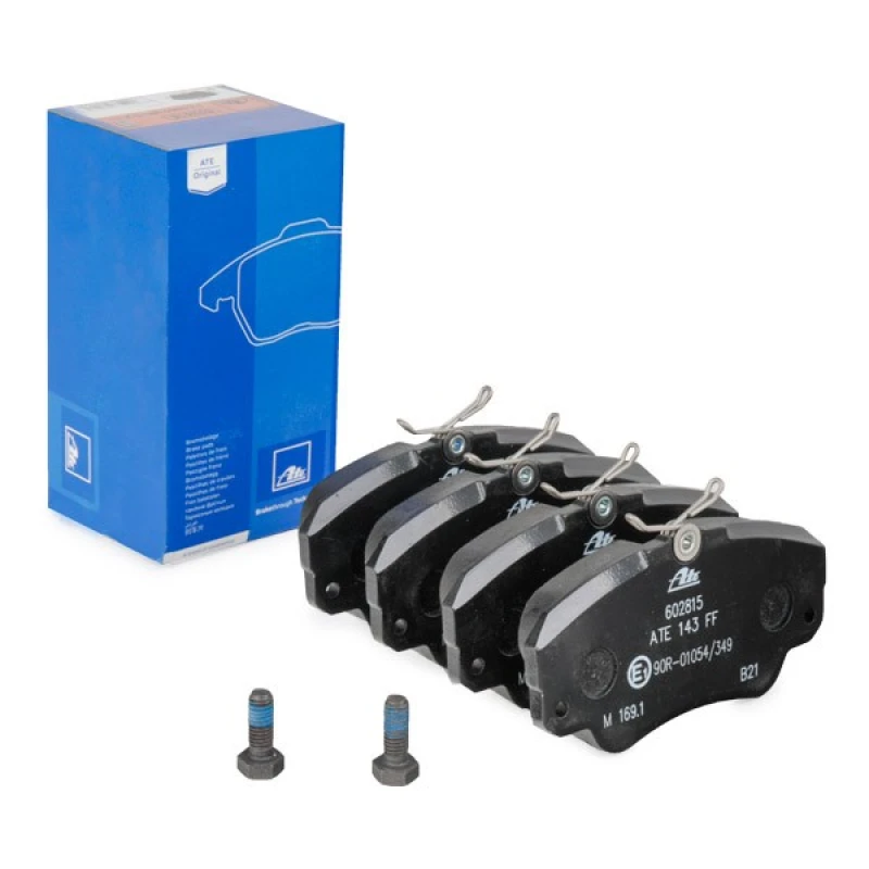 Image of ATE 13.0460-2815.2 Brake pad set excl. wear warning contact, with brake caliper screws Brake Pad Set,disc brake (402)