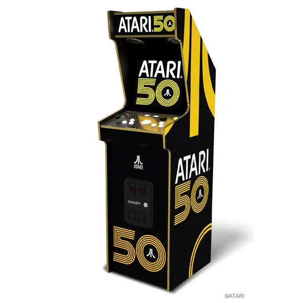 image of Arcade1Up Atari 50th Annivesary Deluxe Arcade Machine - 50 Games in 1 ATR-A-305127