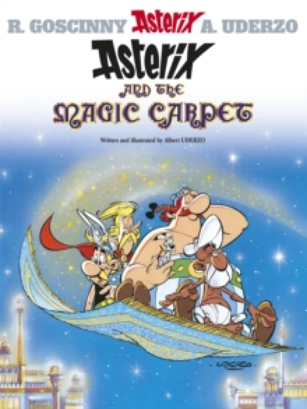 Image of Albert Uderzo Asterix: Asterix and The Magic Carpet Paperback Book Multi