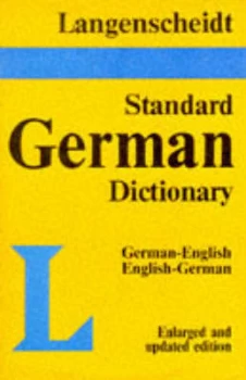 Image of Langenscheidt Standard German Dictionary Hardback