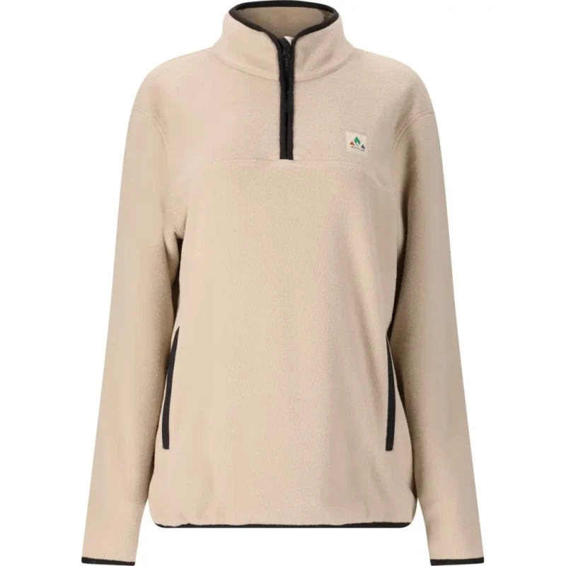 Image of Whistler Womens 1/4 zip fleece Whistler Fernan Beige Female 44