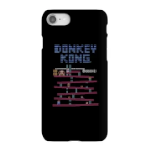 image of Nintendo Donkey Kong Retro Phone Case - iPhone 8 - Snap Case - Gloss