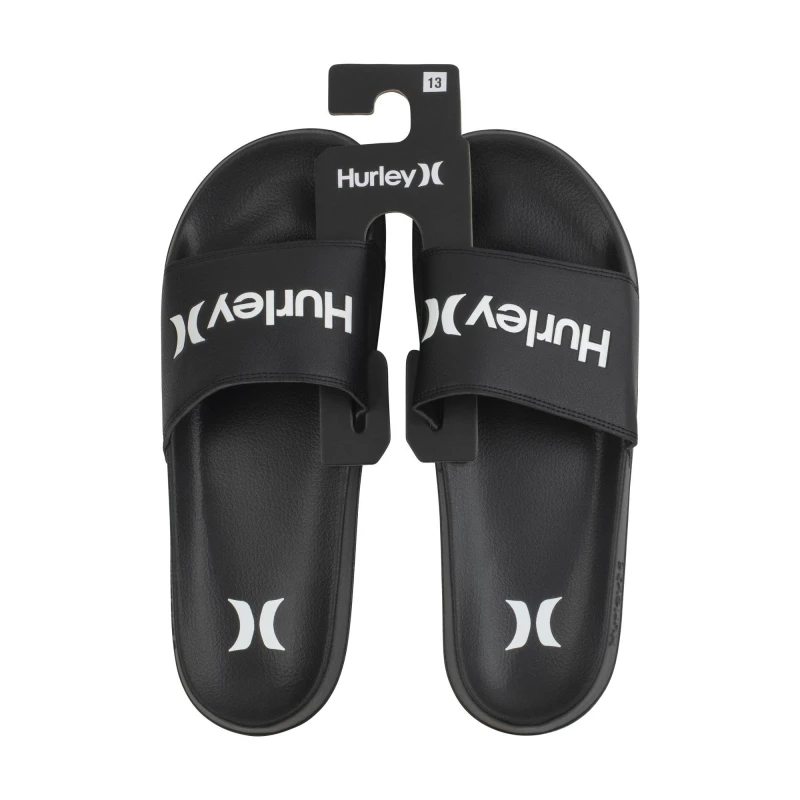 Image of Hurley 1 Pack Sliders Mens - Black 7