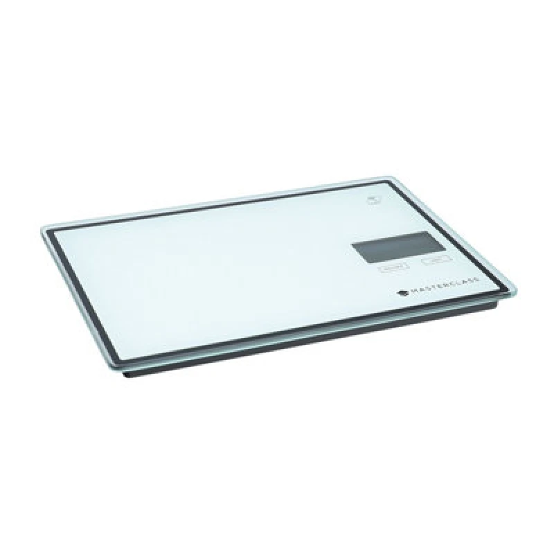 Image of Masterclass Electronic Digital Touchless Tare Duo Kitchen Weighing Scales Clear unisex