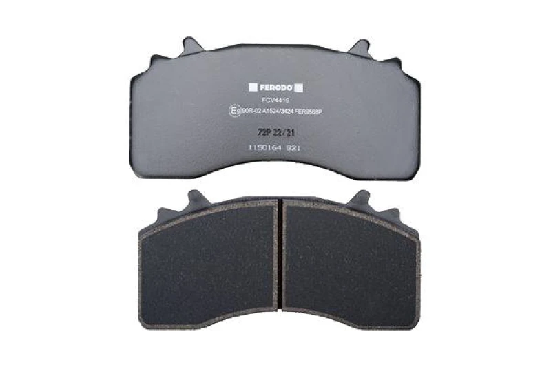 Image of FERODO FCV4419 Brake pad set without accessories, PREMIER Brake Pad Set,disc brake (402)