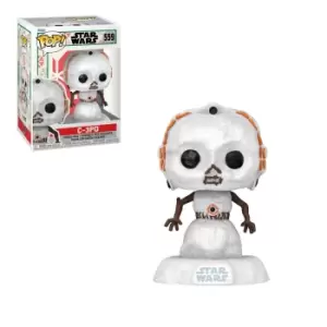 image of Star Wars Snowman C-3PO Funko Pop! Vinyl