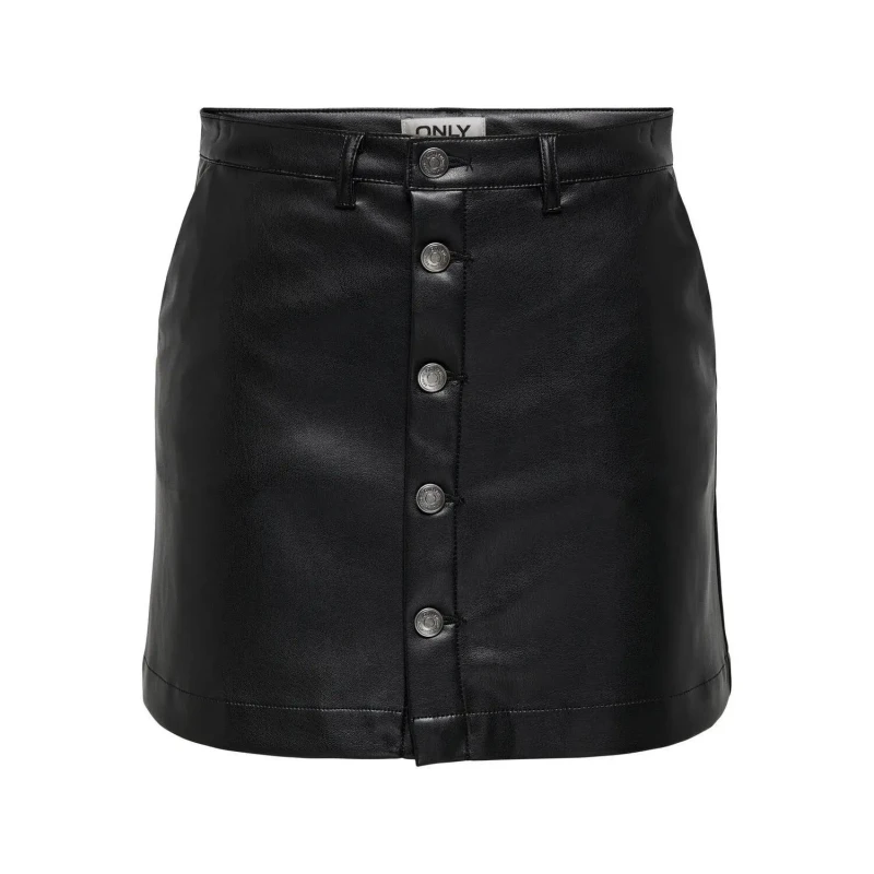 Image of Only High-waisted leather skirt For Her Only Amazing-Liora Noir Female L