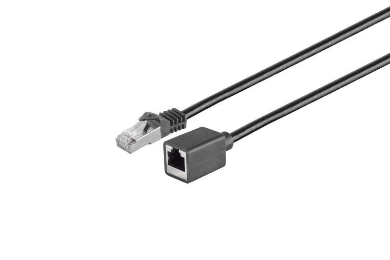 Image of Microconnect MC-SFTP-CAT7005EXT-S networking cable Black 0.5 m Cat7 S/