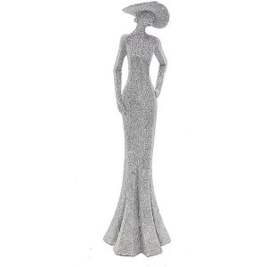 Image of Silver Art Elegance Lady Ornament