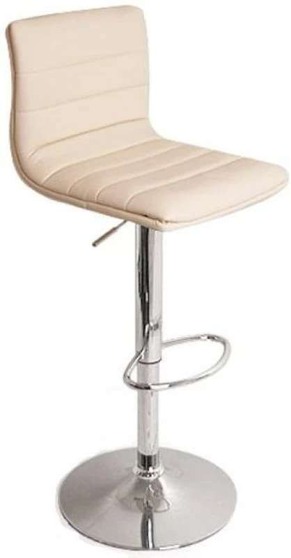 Image of netfurniture Heidi Oak Barstool Rattan Pad Cream