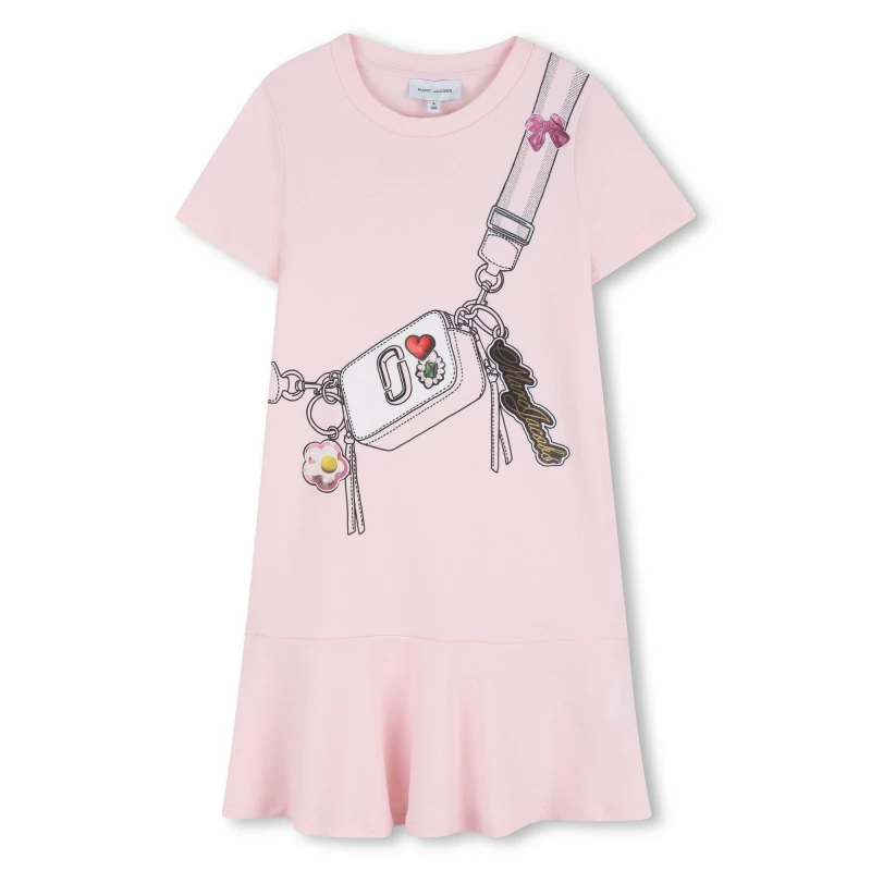 Image of Marc Jacobs Marc Dress Jn63 Pink female 8Y