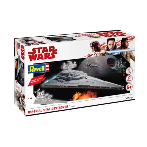 image of Imperial Star Destroyer (Star Wars) 1:4000 Revell Build & Play Kit