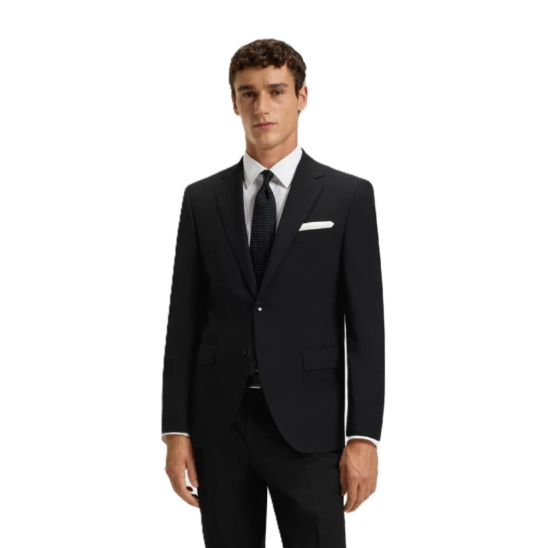 Image of Boss Mens H Jeckson Formal Jacket Black male 44L (54L)