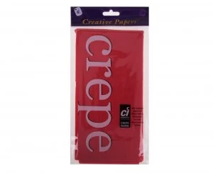 Image of Creativity Crepe Paper 300x50cm Red