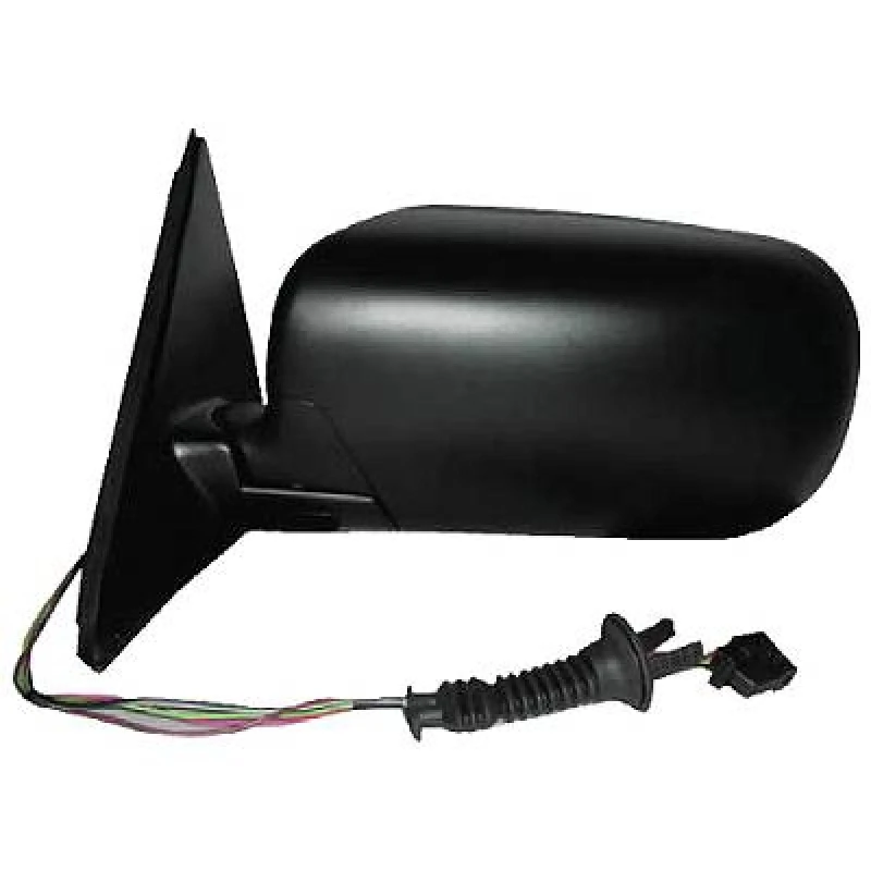 Image of DIEDERICHS 1223325 Wing mirror Left, black, Aspherical, Grained Outside Mirror (50)