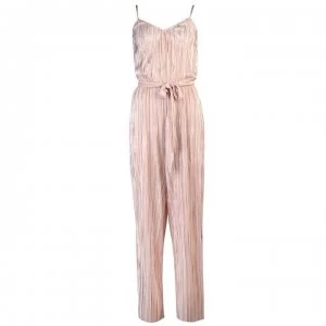 image of Vila Vila Womens Strappy Jumpsuit - ROSE SMOKE