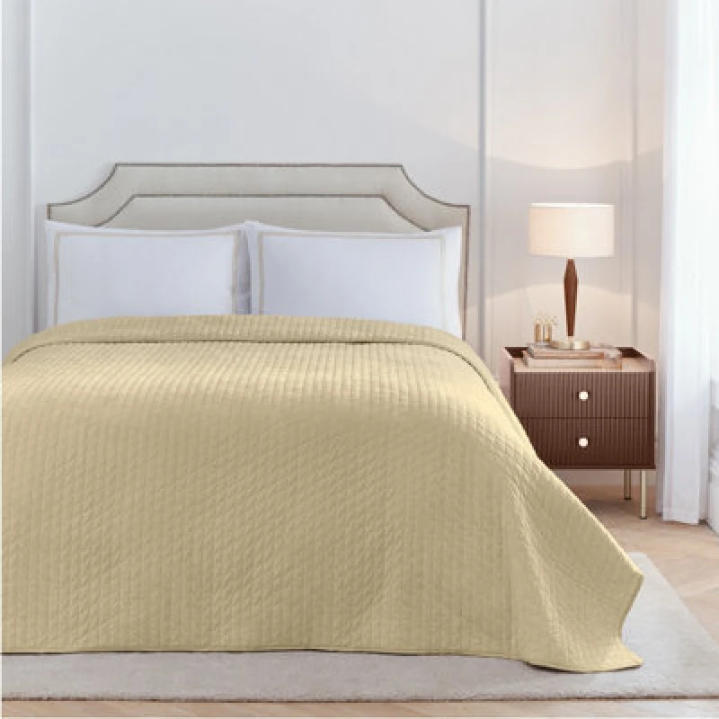 Image of Paoletti Paoletti Henley Pin-cord Bedspread in Black Size: King Black King Unisex 5025532364906