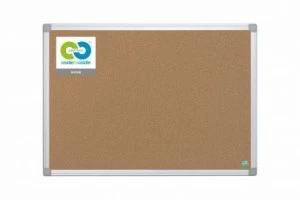 Bi-Office Earth-It Maya Cork Notice Board 180x120cm