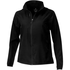 Elevate Womens/Ladies Flint Lightweight Jacket (S) (Solid Black)