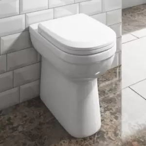 image of Back to Wall Comfort Height Toilet with Soft Close Seat - Addison