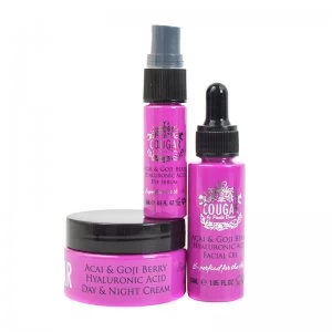 image of Cougar Acai and Goji Berry Hyaluronic Acid Facial Oil Gift