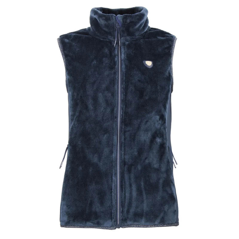 Image of Womens sleeveless fleece Peak Mountain Ajune Bleu Female S