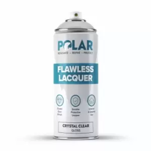 image of Polar Specialist Coatings Polar Clear Gloss Lacquer Spray Paint 400ml