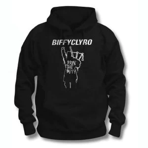 Image of Biffy Clyro - Mon The Biff Unisex Large Pullover Hoodie - Black