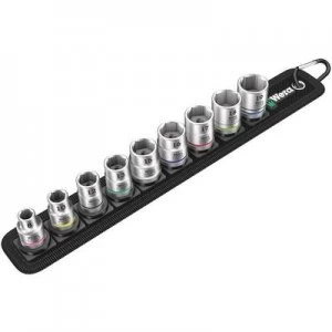 Image of Wera Belt B 4 05003973001 Hex head Bit set 9 Piece 3/8 (10 mm)