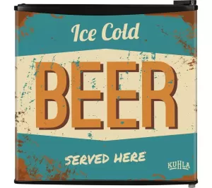 Image of Kuhla KTTF4BGB-1011 43L Vintage Beer Mini Fridge