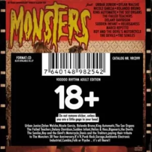 Image of 30 Years Anniversary Tribute Album for the Monsters by Various Artists CD Album