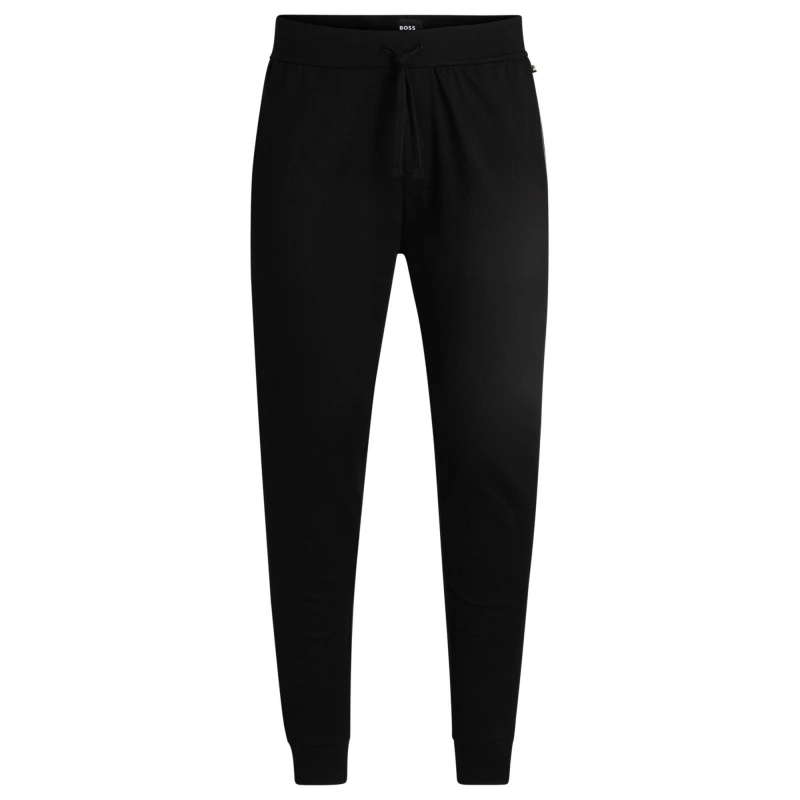 Image of Boss Boss Authentic Pants 10269562 01 Closed Hem Fleece Jogging Bottoms S Black 48197003350